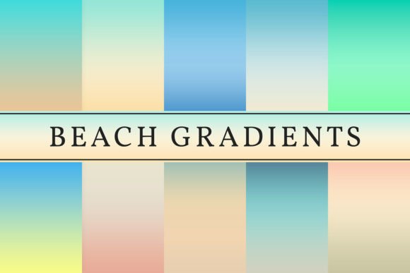 Beach Gradients: A Versatile Design Asset for Creative Projects