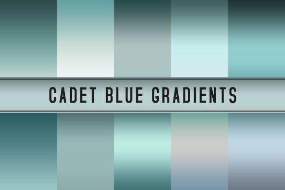 Cadet Blue Gradients for Creative Projects