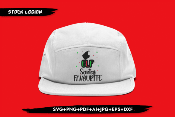 Elf Santa's Favorite - Christmas SVG: A Versatile Design for All Your Holiday Projects
