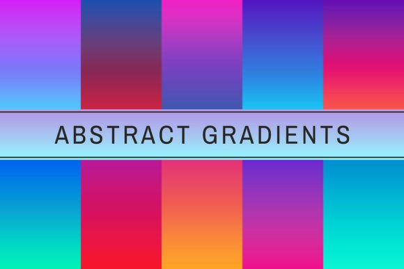 Enhancing Creativity with Abstract Gradients: A Versatile Design Tool for Modern Projects