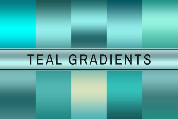 Teal Gradients: Elevating Your Design Projects with Modern Color Transitions