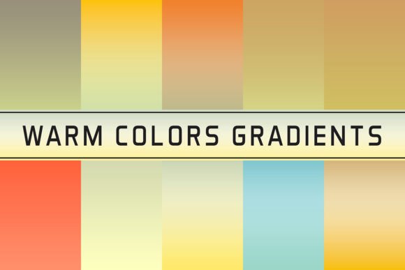 Warm Colors Gradients for Stunning Designs